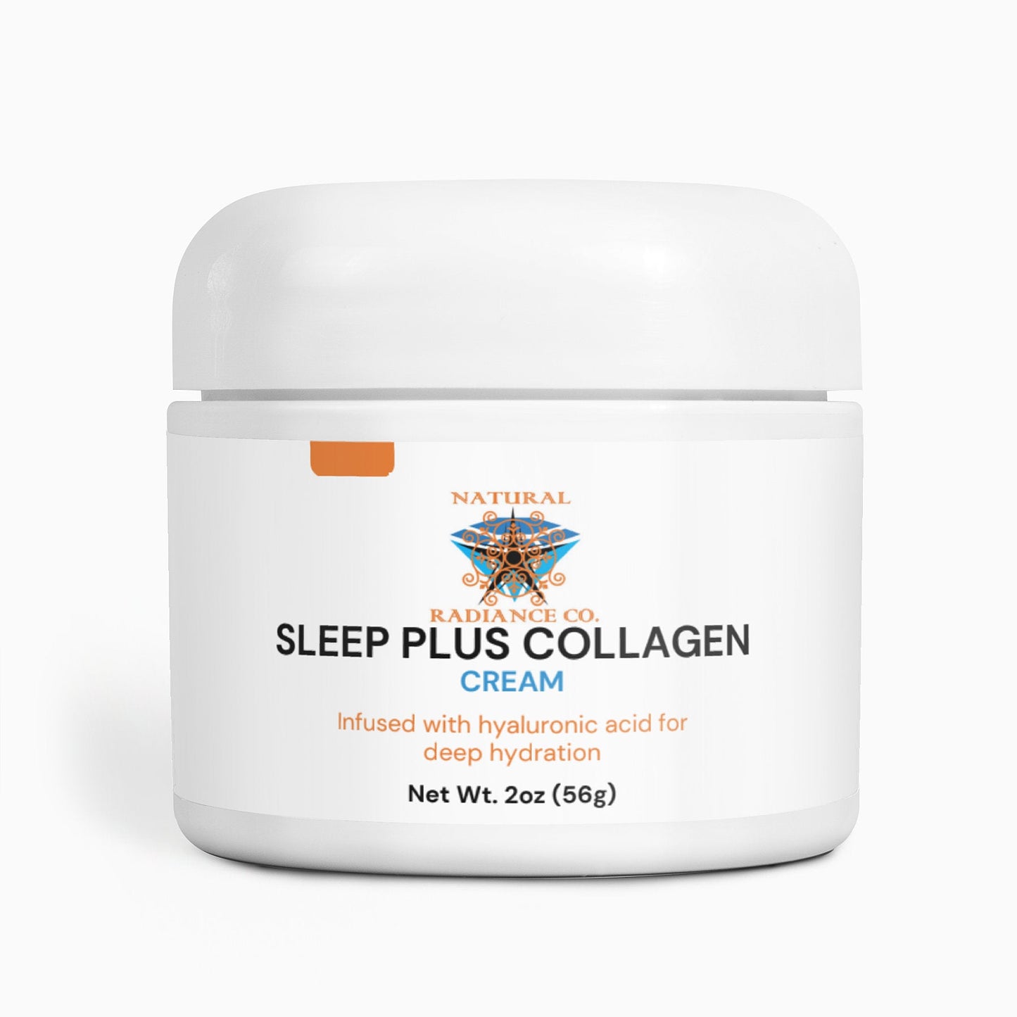 Collagen Cream jar for night skincare with hydrating formula and natural oils.