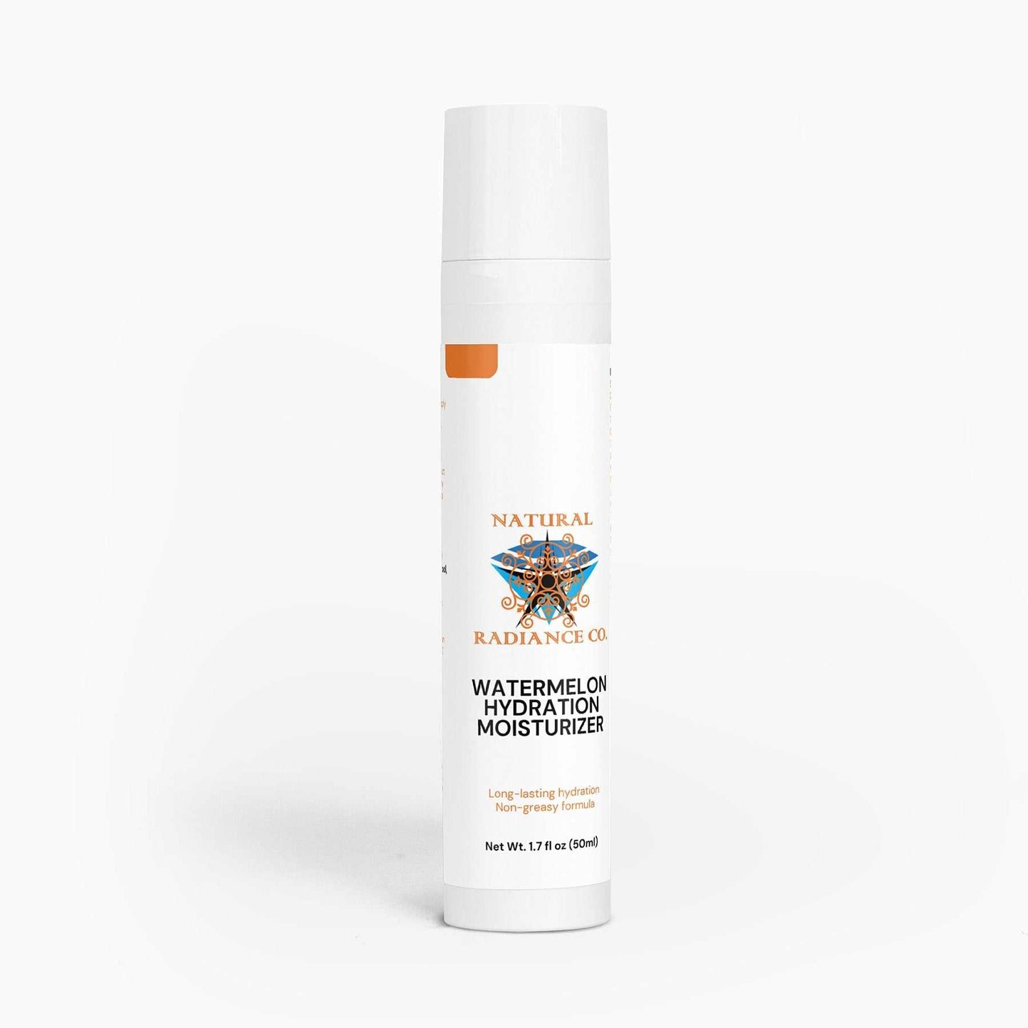Watermelon Hydration Moisturizer bottle, 1.7 fl oz, lightweight hydrating formula.