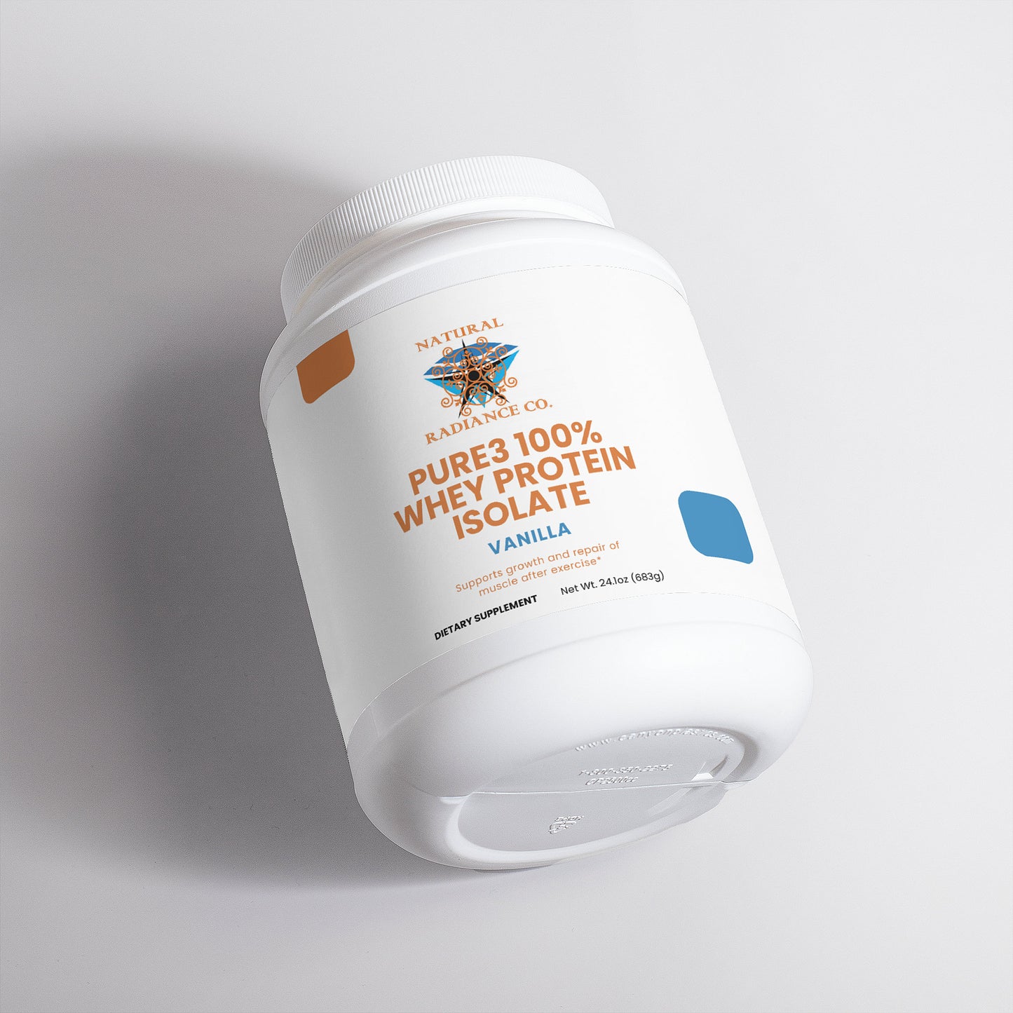 Pure3 100% Whey Protein Isolate (Vanilla)