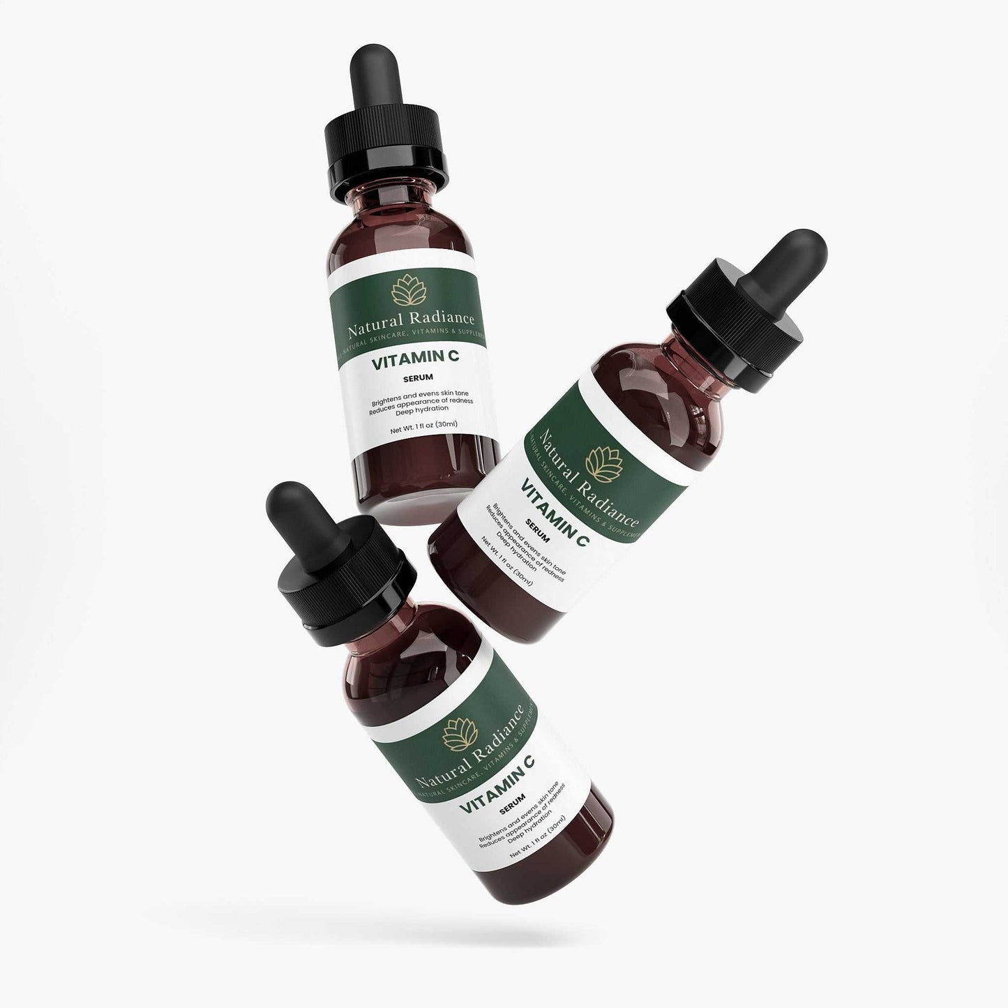 Natural Radiance Vitamin C Serum dropper bottle