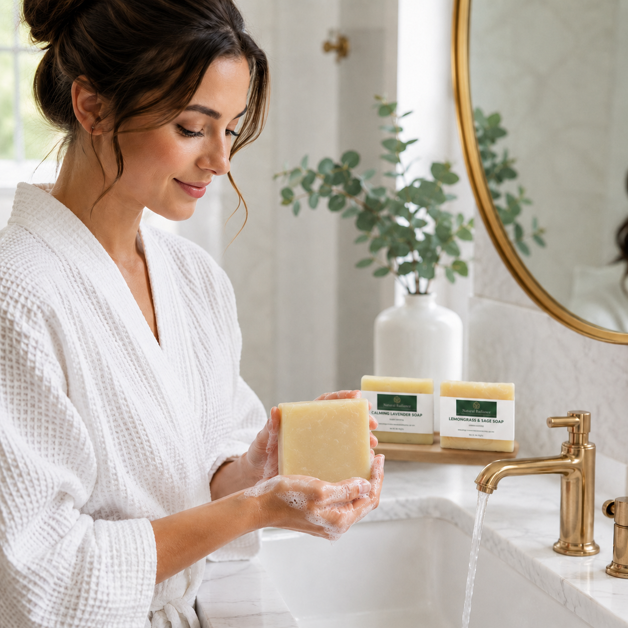 Natural Radiance Aromatherapy Soap Collection