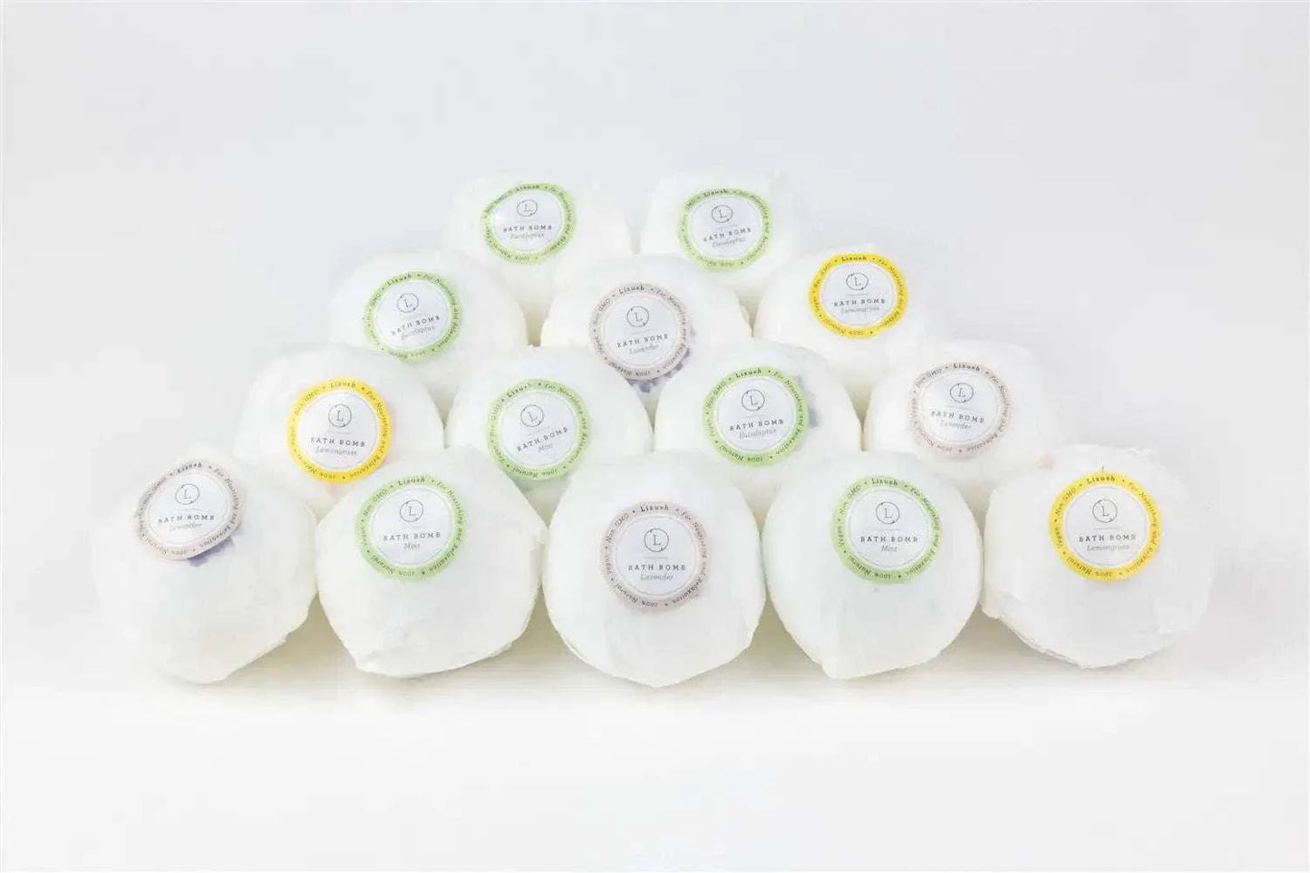 Valentine's Day luxury spa gift set with bath bombs and natural skincare items.