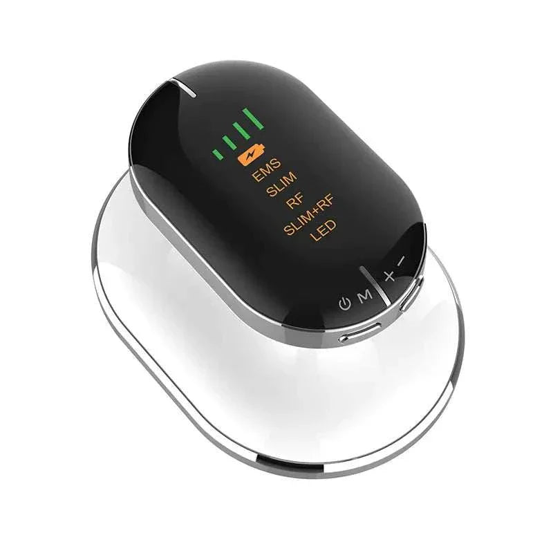 Advanced body contouring device with multiple modes and sleek design.