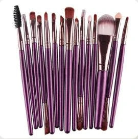 Professional brush makeup kit with high-quality bristles, featuring a variety of brushes for precise makeup application.