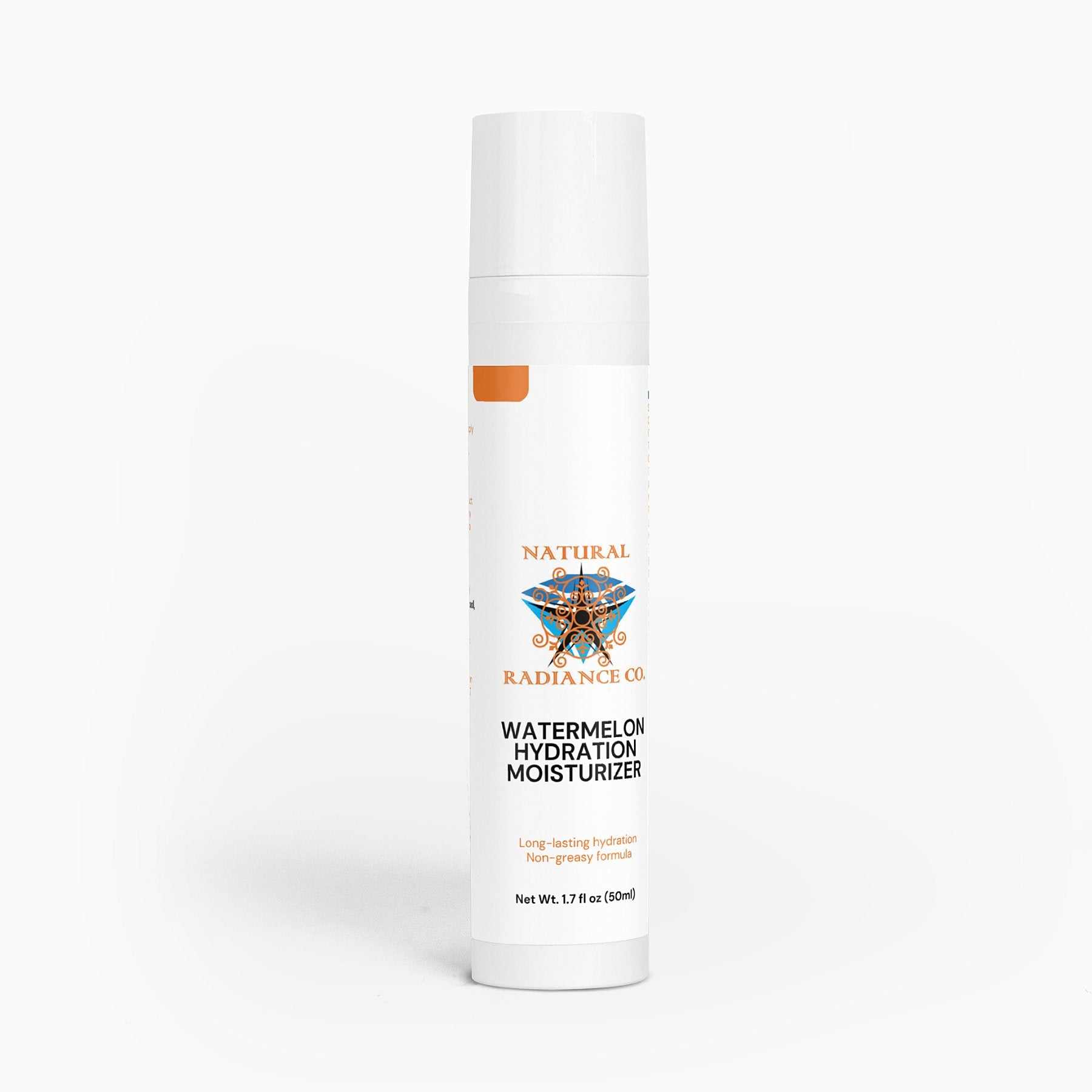 Watermelon Hydration Moisturizer bottle, 1.7 fl oz, lightweight hydrating formula.