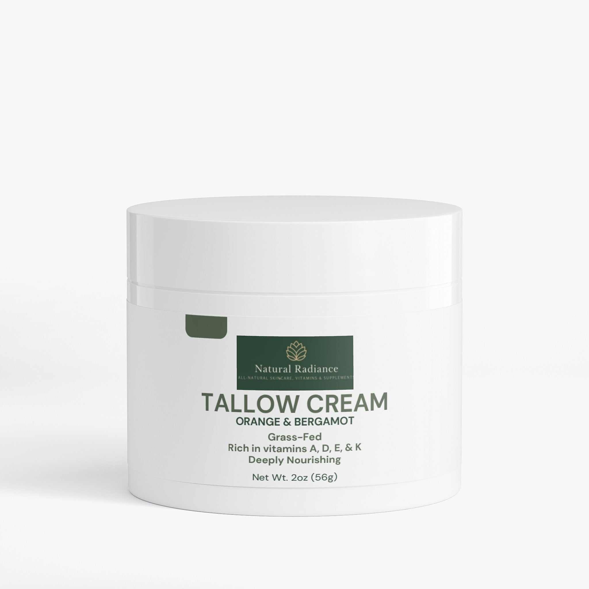 Tallow Cream Orange and Bergamot