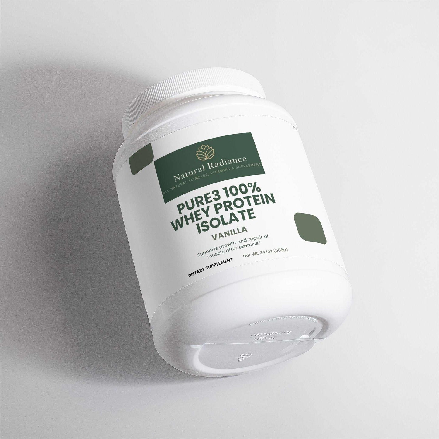 Pure3 100% Whey Protein Isolate (Vanilla)