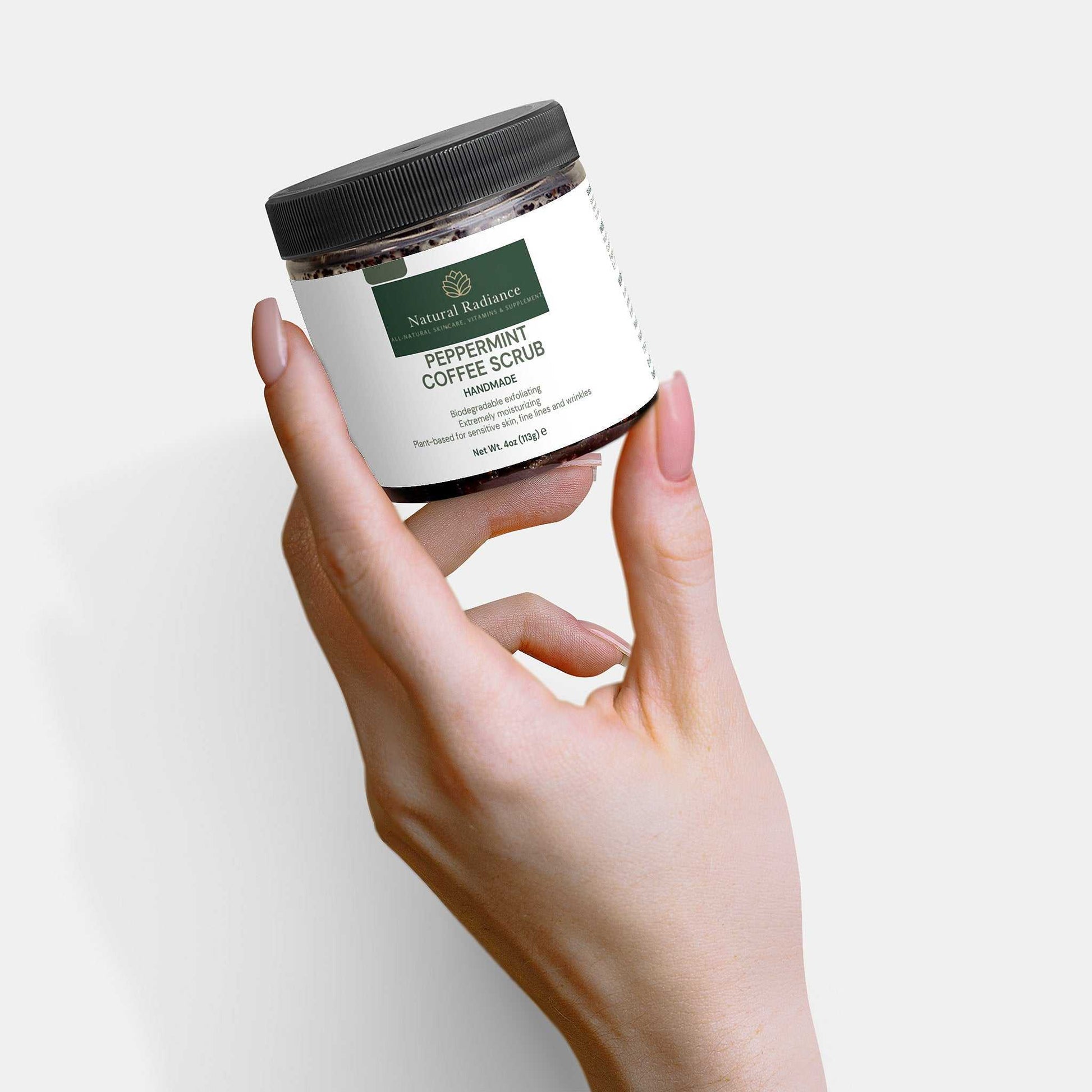 Peppermint Coffee Scrub