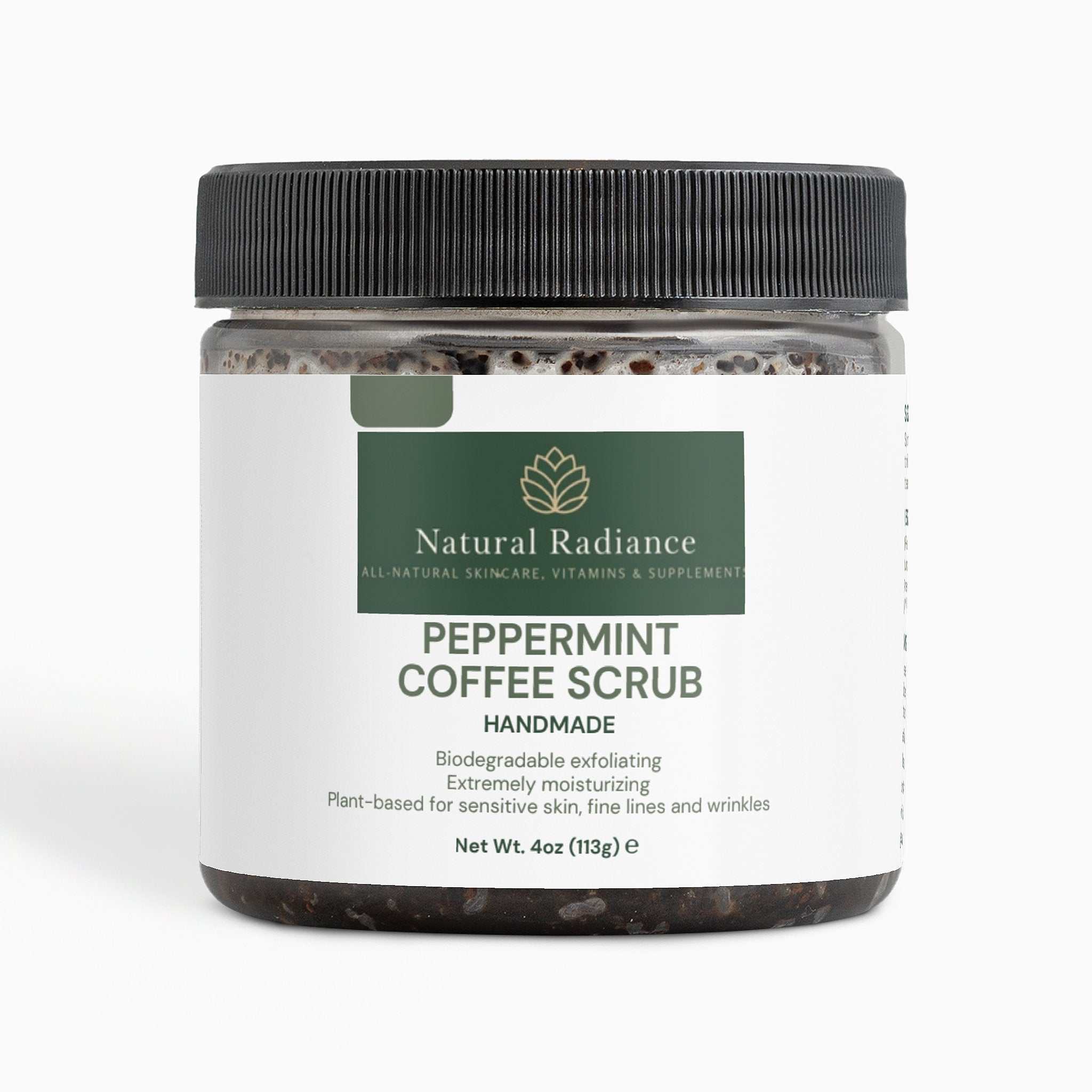 Peppermint Coffee Scrub