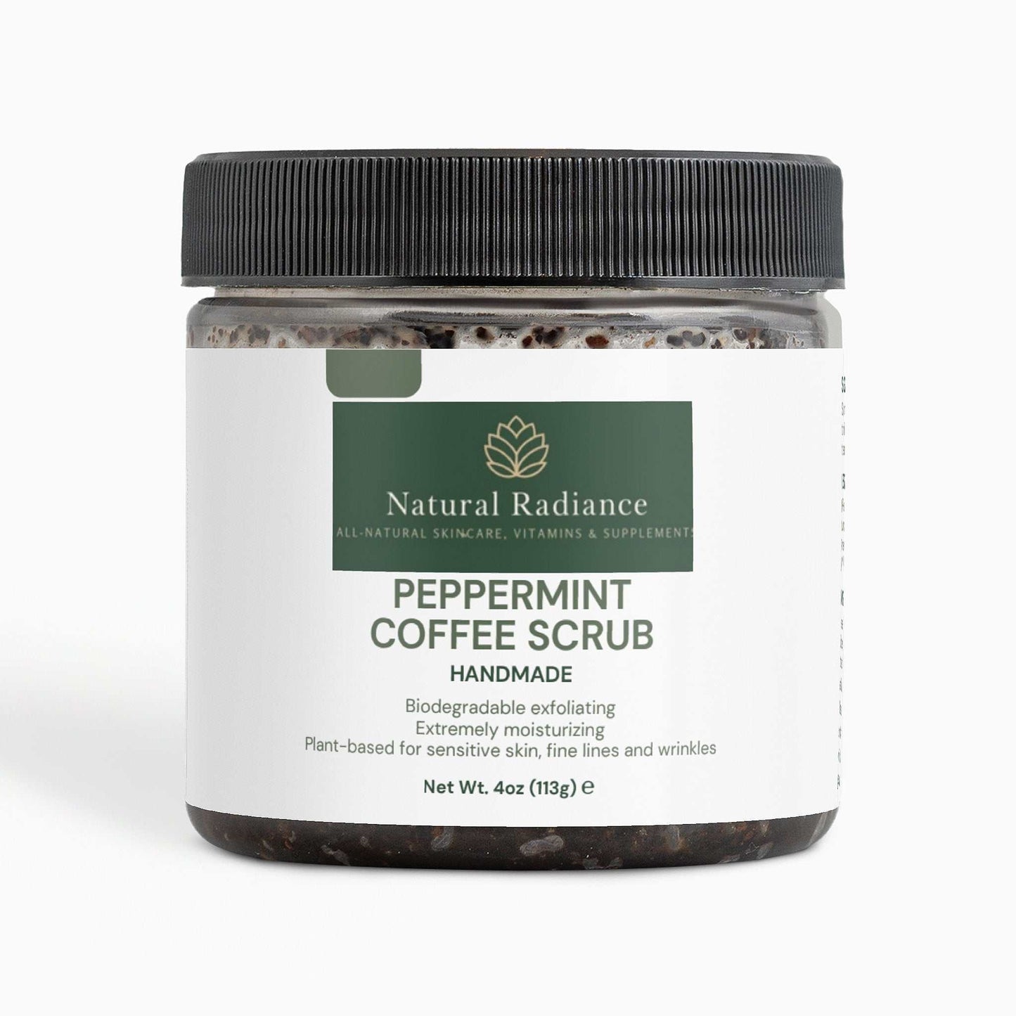 Peppermint Coffee Scrub