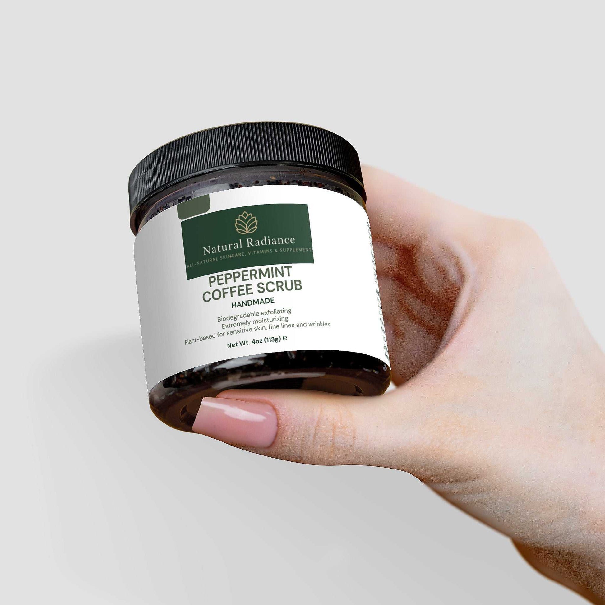Peppermint Coffee Scrub