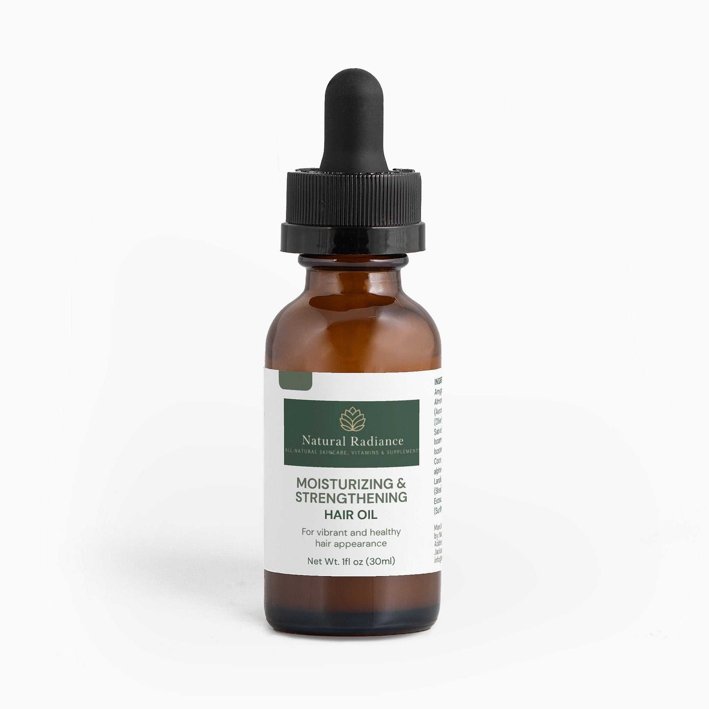 Moisturizing and Strengthening Hair Oil