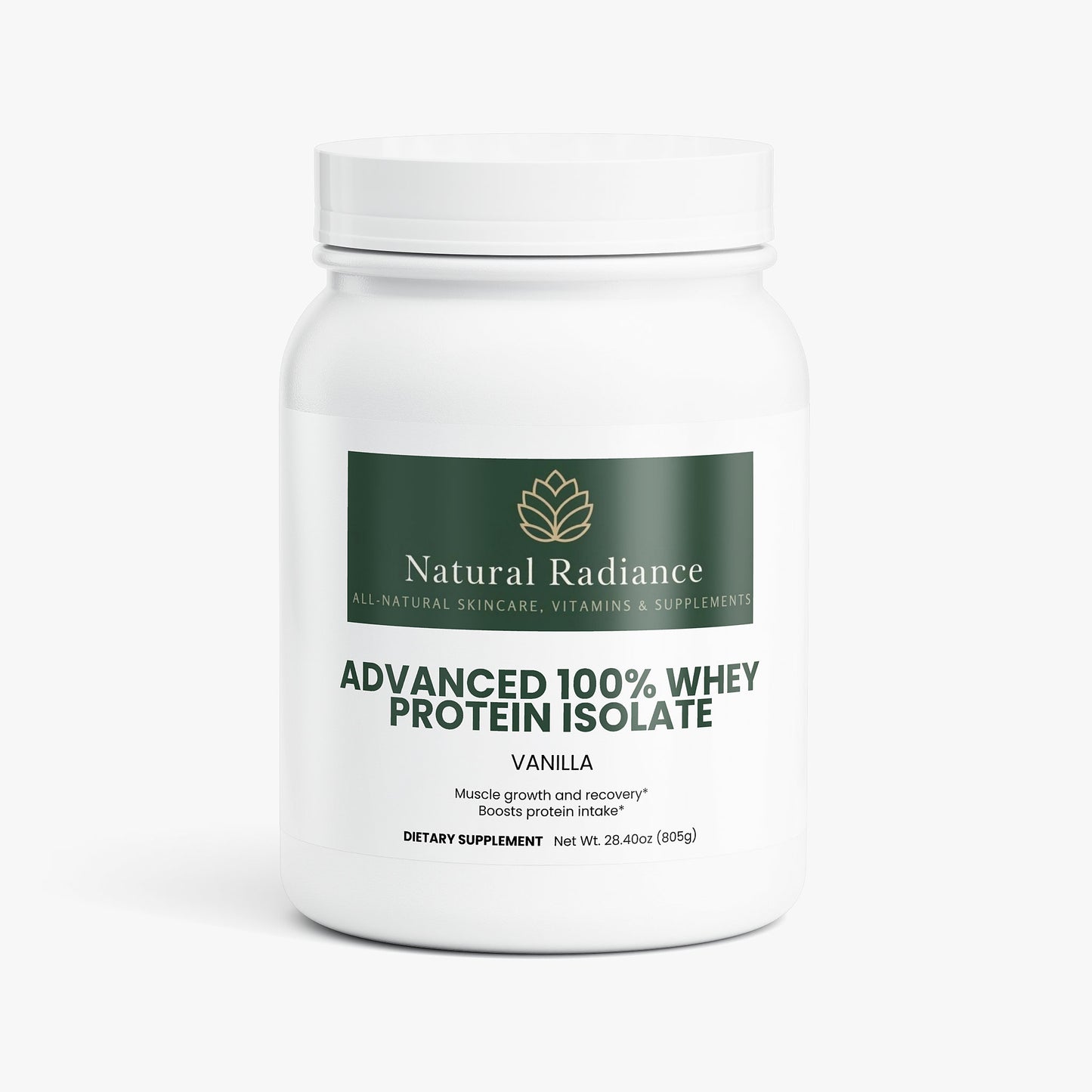 Advanced 100% Whey Protein Isolate (Vanilla)