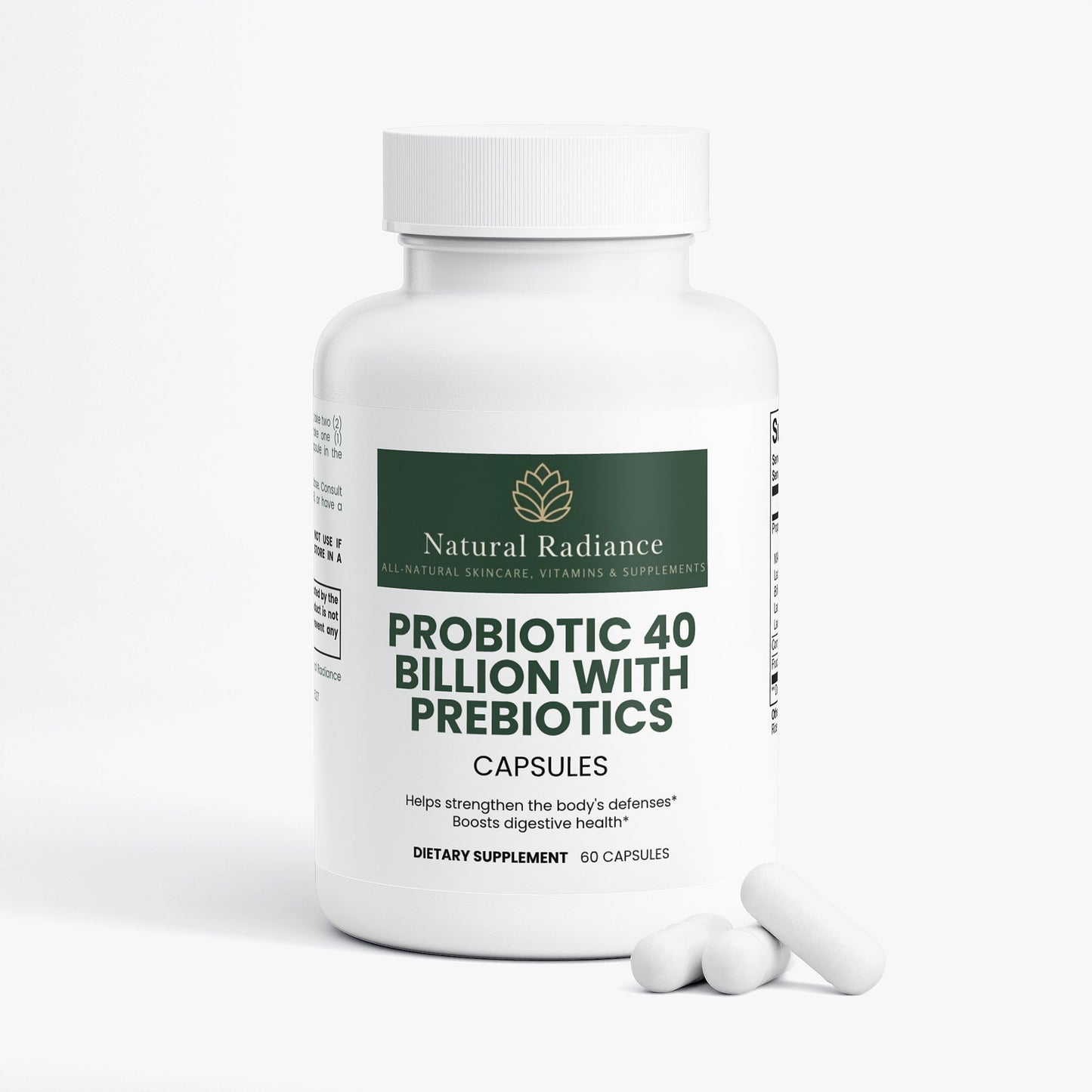 Probiotic 40 Billion with Prebiotics