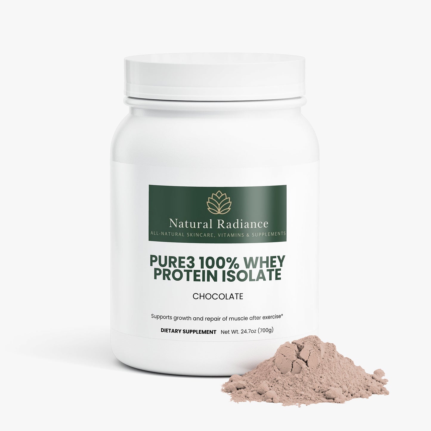 Pure3 100% Whey Protein Isolate (Chocolate)