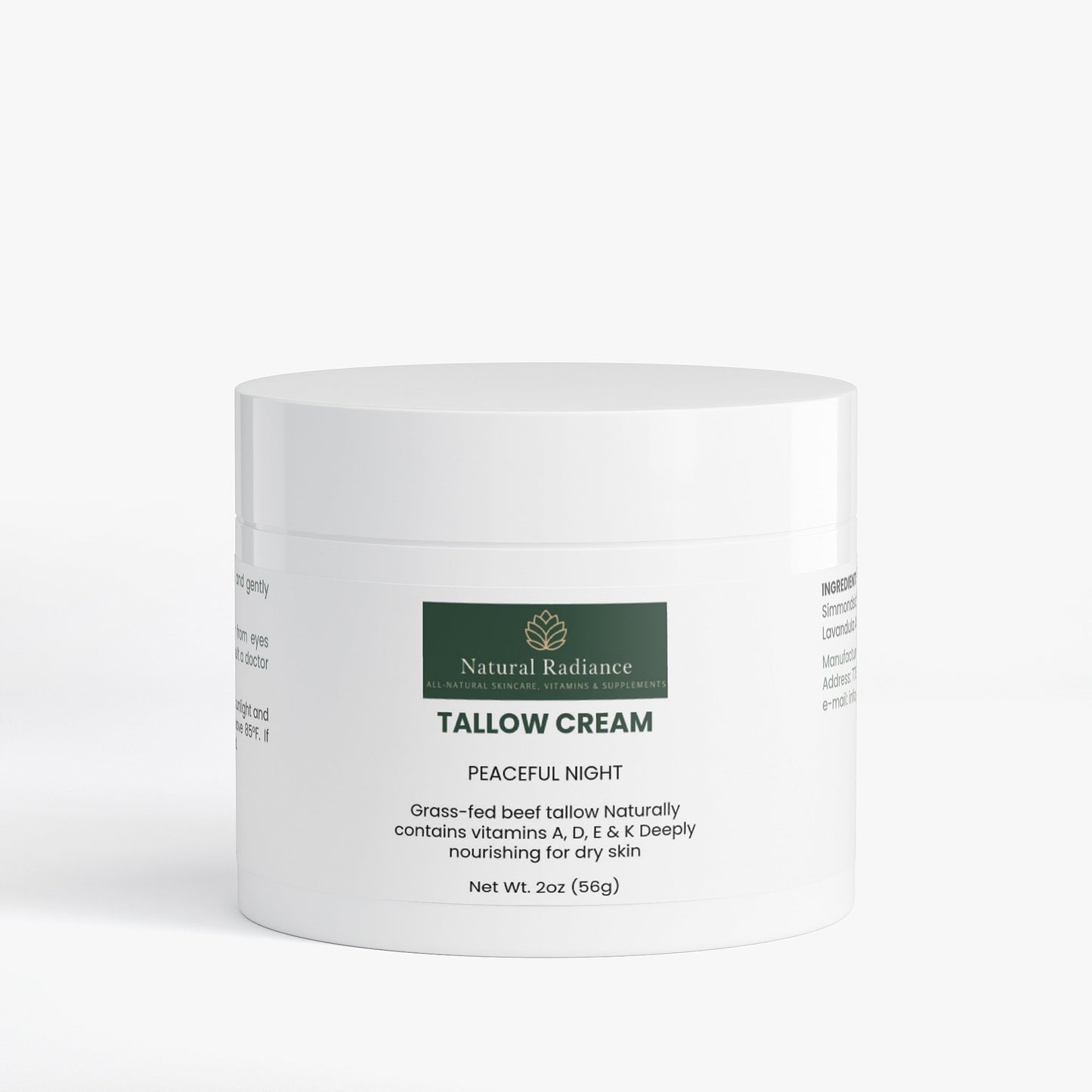 Tallow Cream Peaceful Night