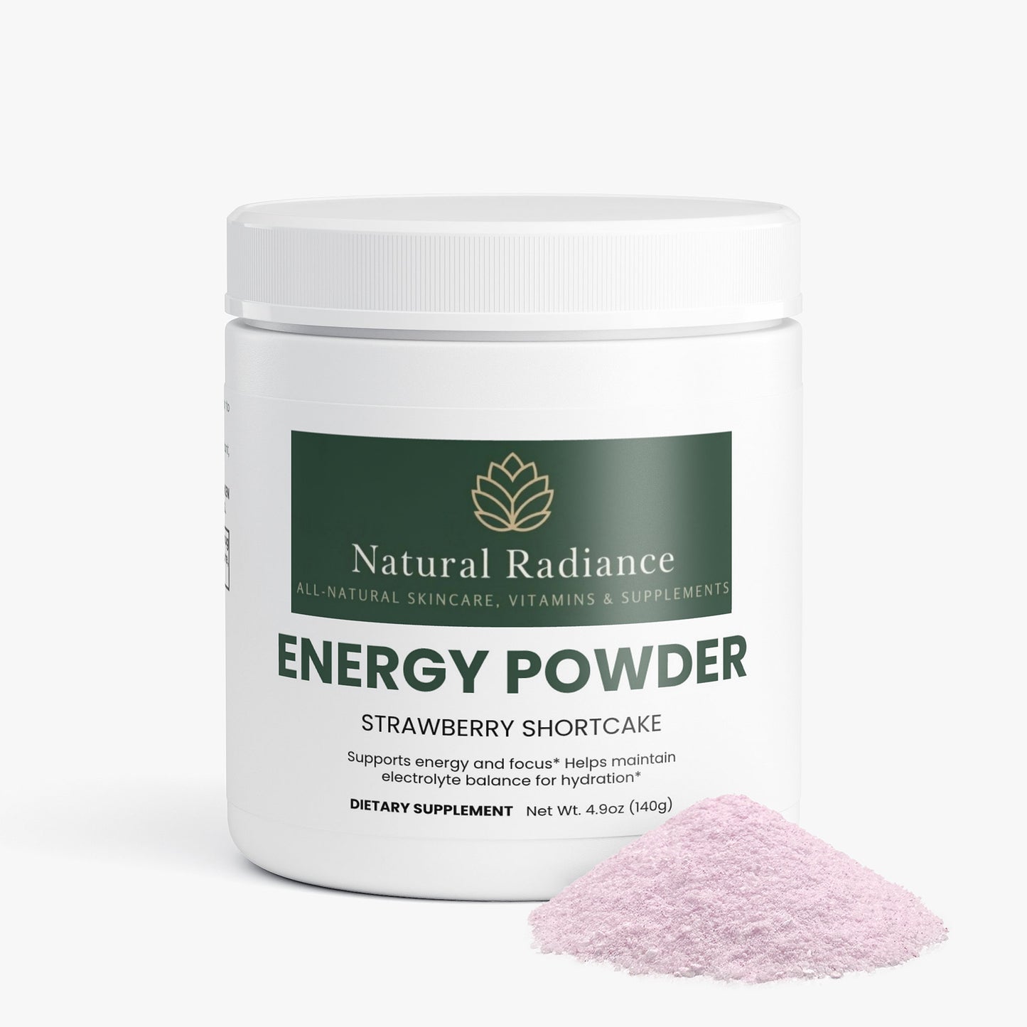 Energy Powder (Strawberry Shortcake)