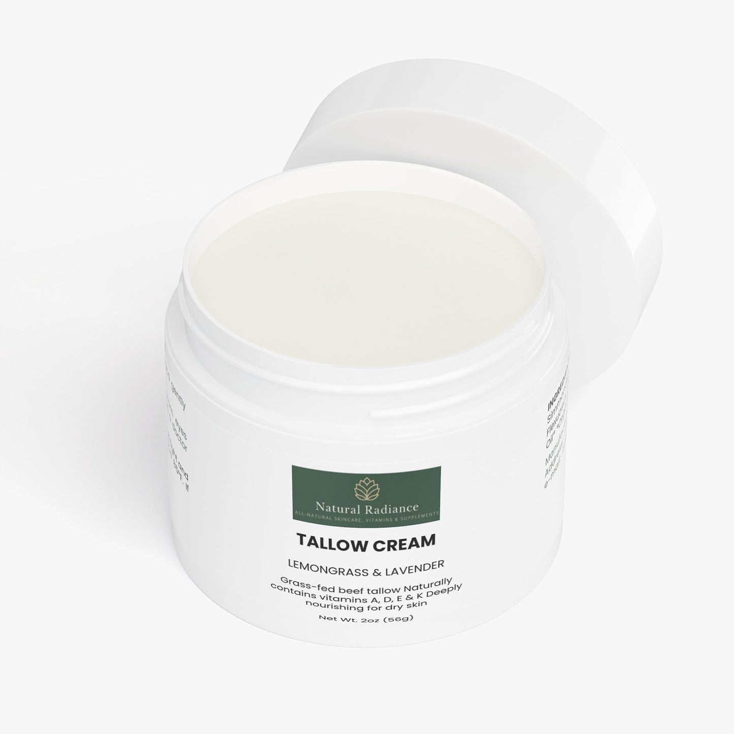 Tallow Cream Lemongrass & Lavender