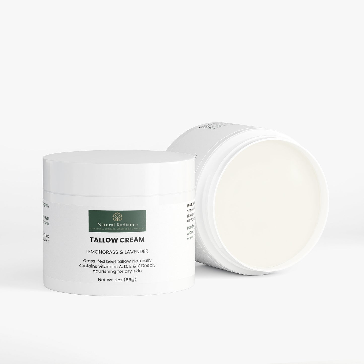Tallow Cream Lemongrass & Lavender