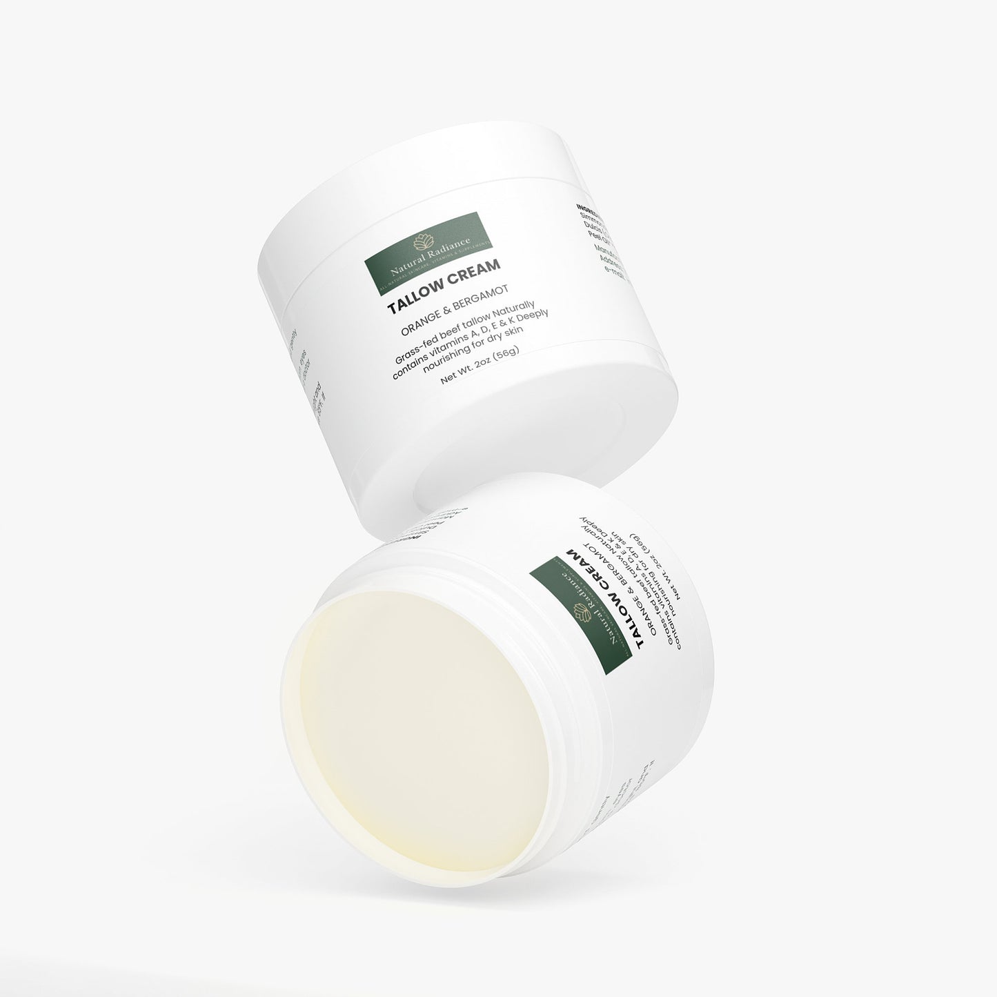 Tallow Cream Orange & Bergamot