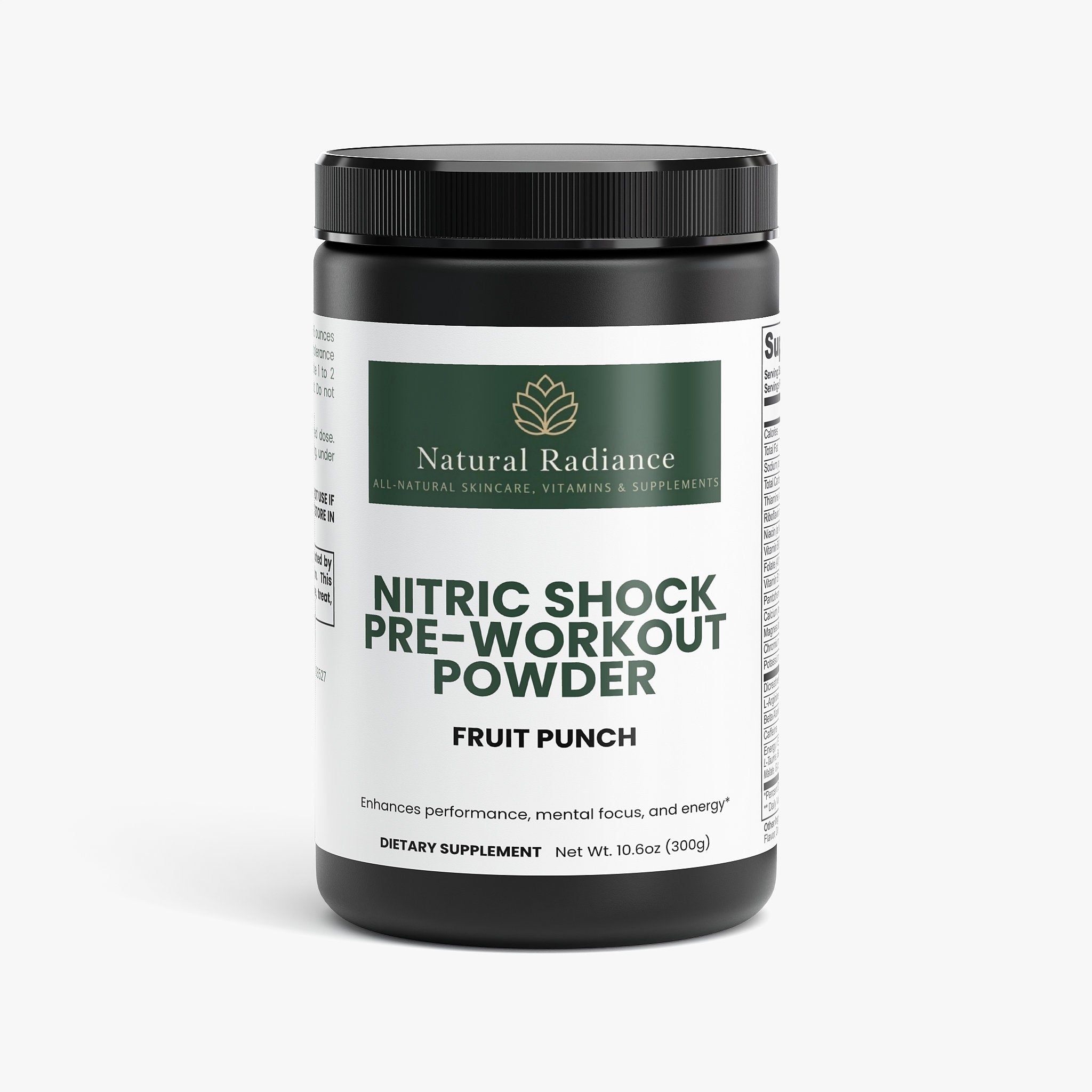 Nitric Shock Pre-Workout Powder (Fruit Punch)