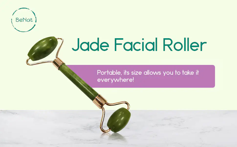 BeNat Jade Facial Roller