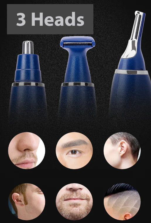 Electric Ear Beard Nose Hair Trimmer for Men