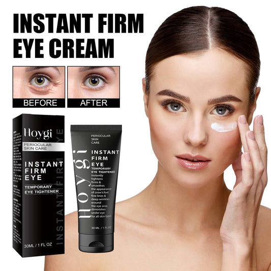Instant Firm Eye Tightening Cream - Hydrating and rejuvenating eye treatment for smooth skin, reduces puffiness, dark circles, and fine lines.