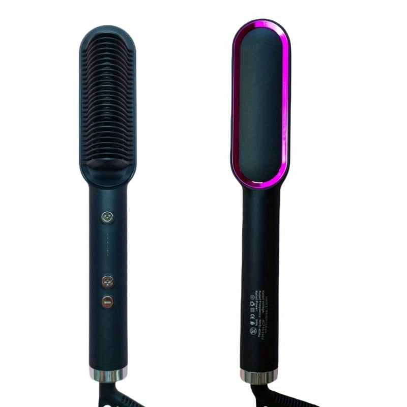 2-in-1 Styling Tool For Long-Lasting Curls And Straight Hair