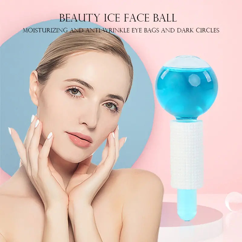 Glass Beauty Face Ice Roller