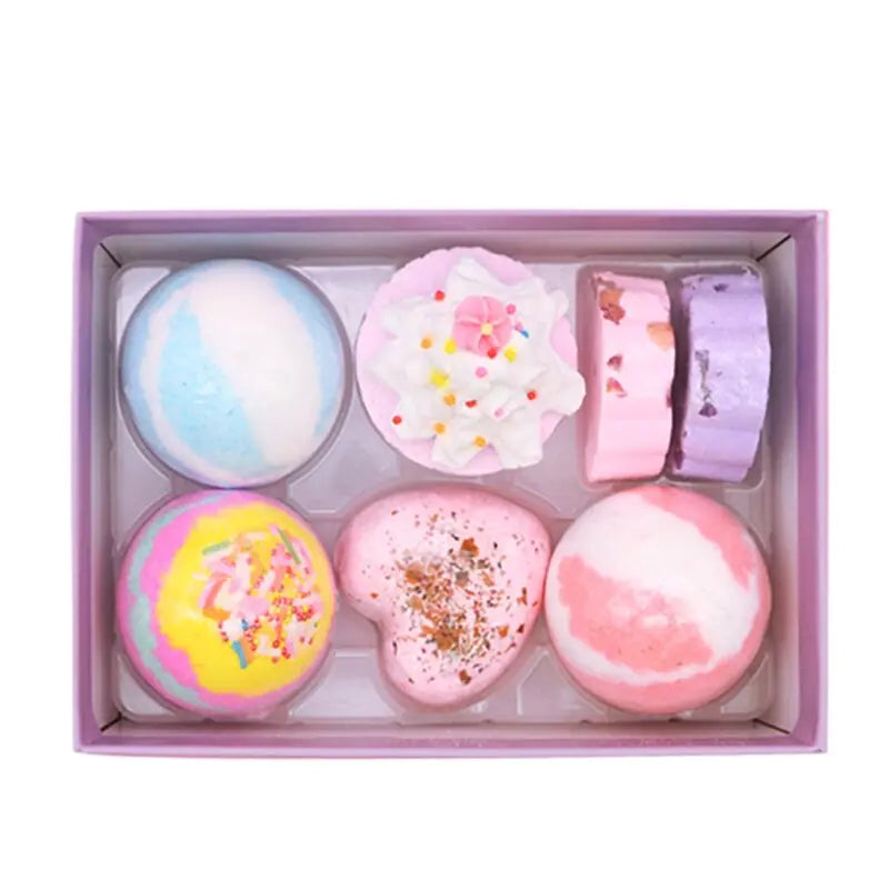 Bubble Spa Bath Bombs Set