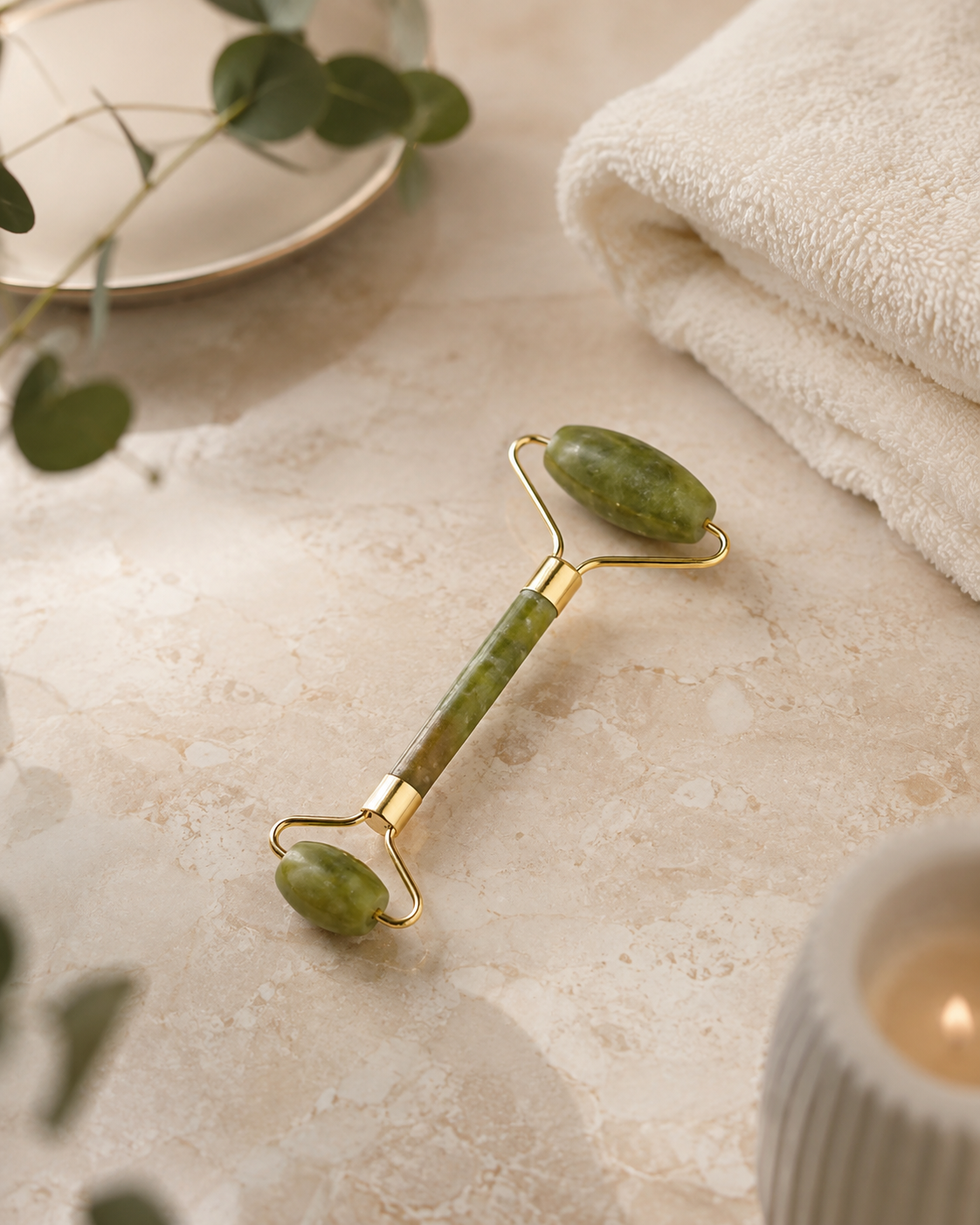 BeNat Jade Facial Roller