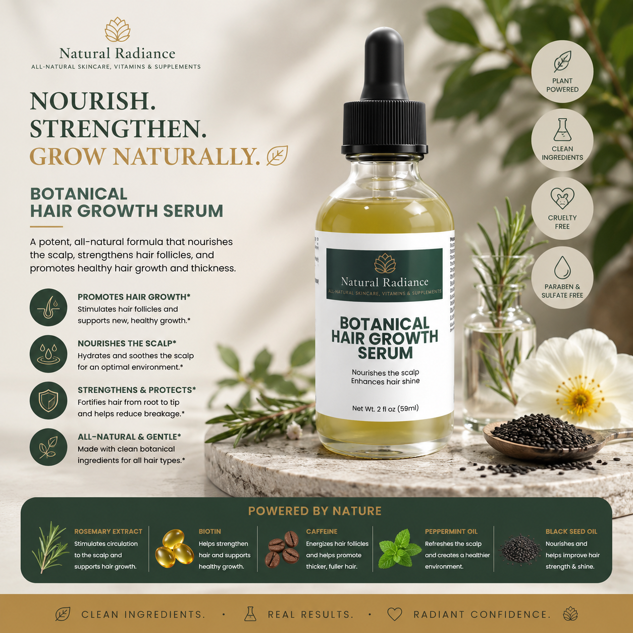 Botanical Hair Growth Serum