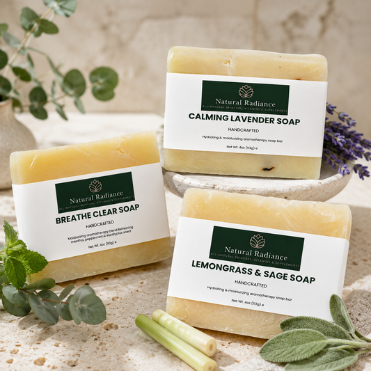 Natural Radiance Aromatherapy Soap Collection