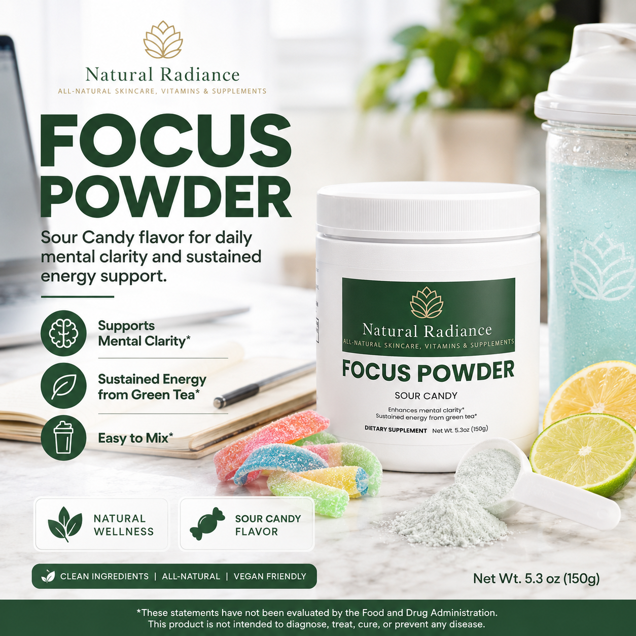 Focus Powder (Sour Candy)
