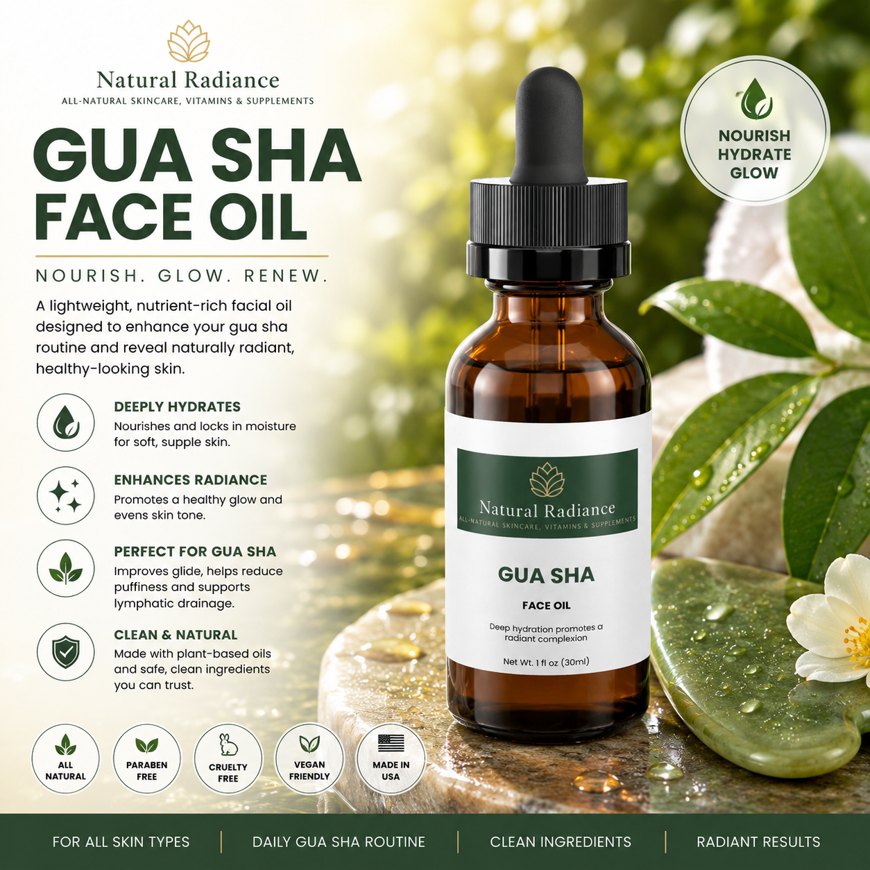 Gua Sha Face Oil