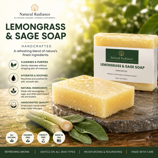 Lemongrass & Sage Soap