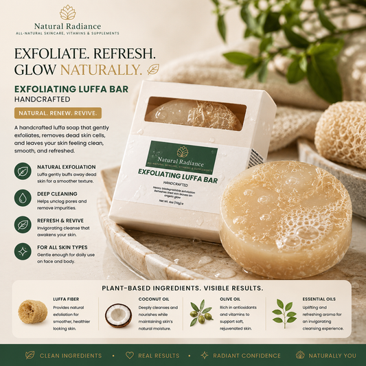Exfoliating Luffa Bar