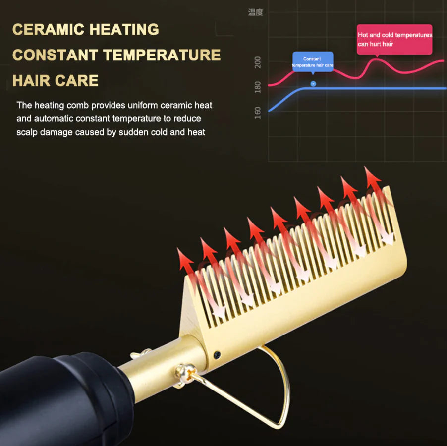 Hair Straightener Comb Pro