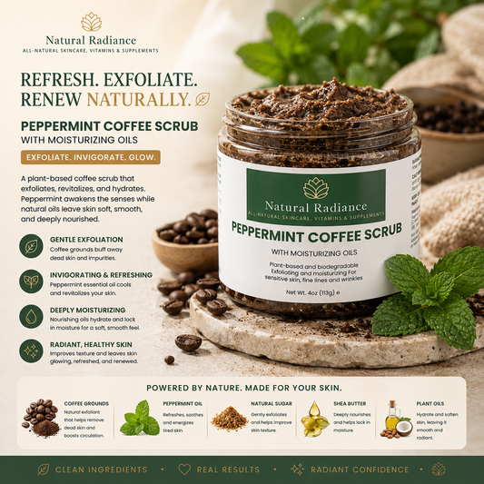 Peppermint Coffee Scrub