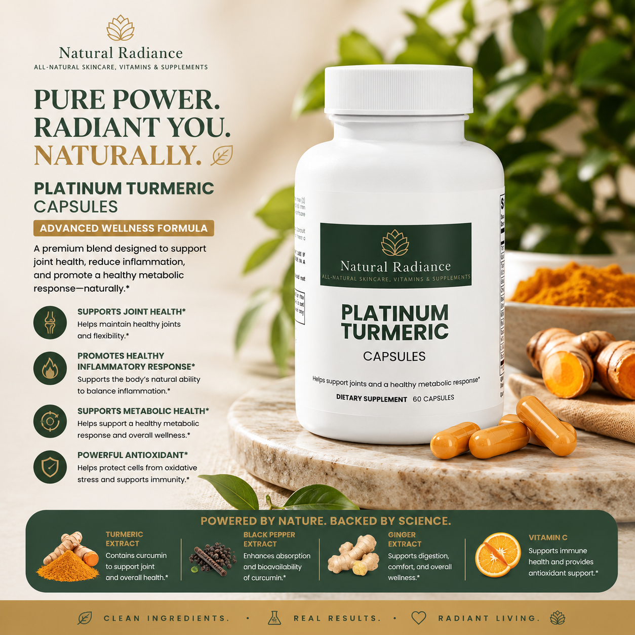 Platinum Turmeric
