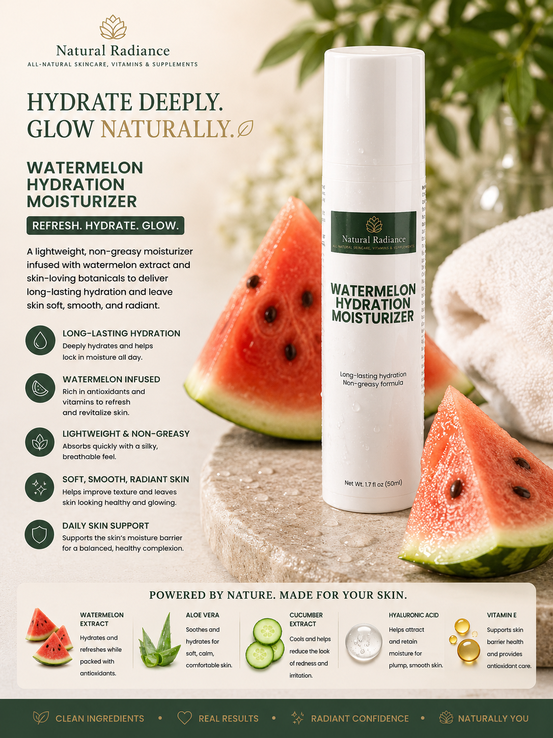 Watermelon Hydration Moisturizer