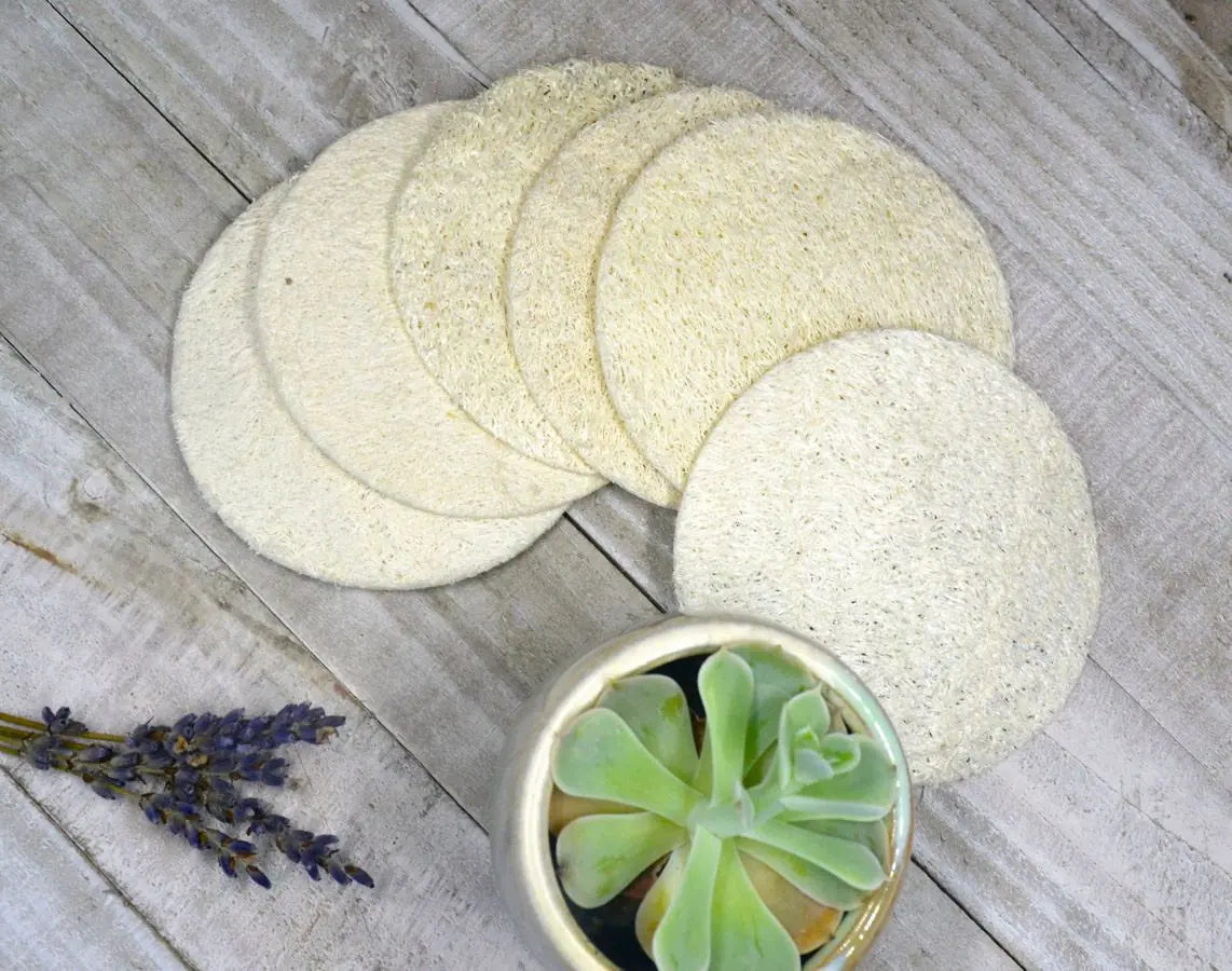 BeNat Natural Loofah Pads 5-pcs