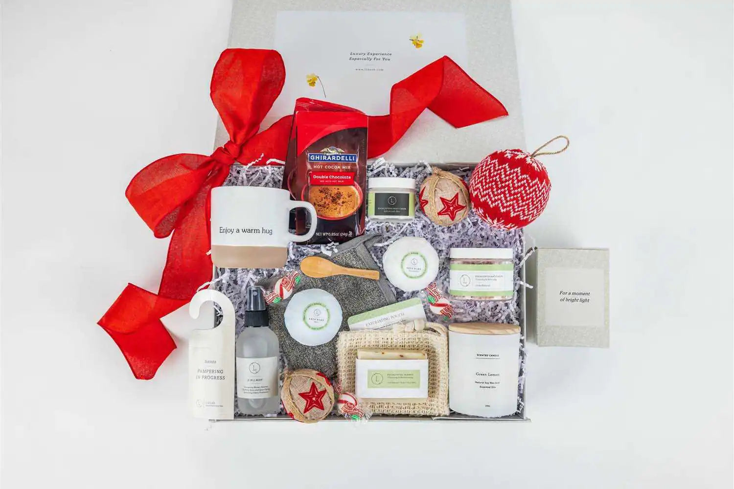 Christmas Gift Basket - Christmas Gift Set Box