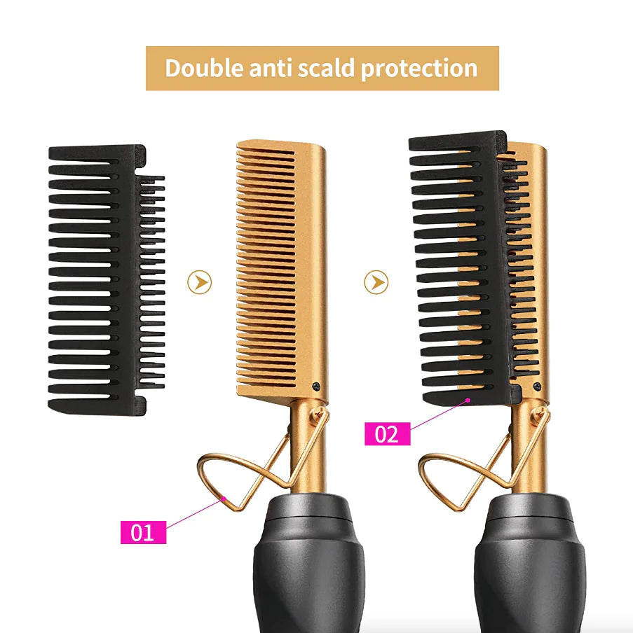 Hair Straightener Comb Pro