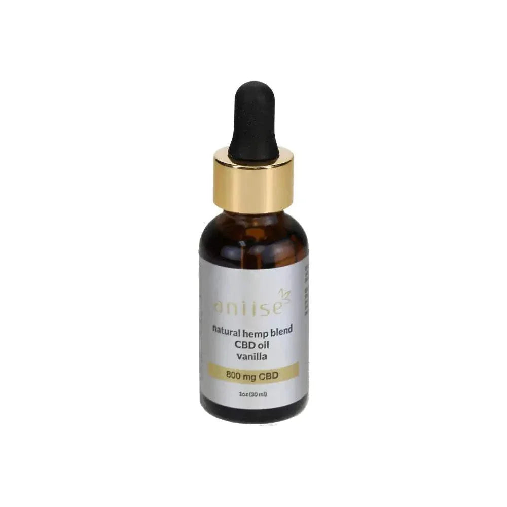 Aniise Natural Hemp Blend CBD Oil - Vanilla