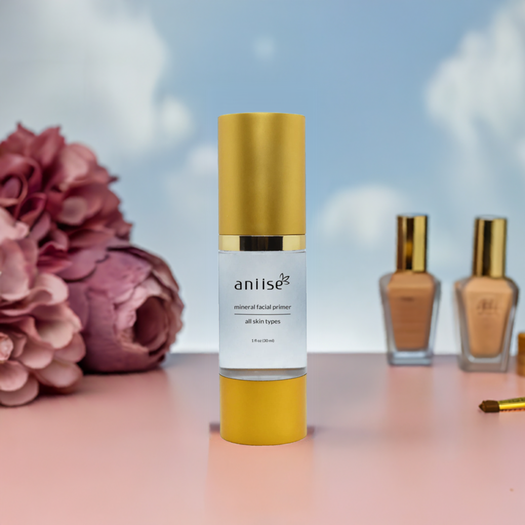 Aniise Mineral Makeup Facial Foundation Primer