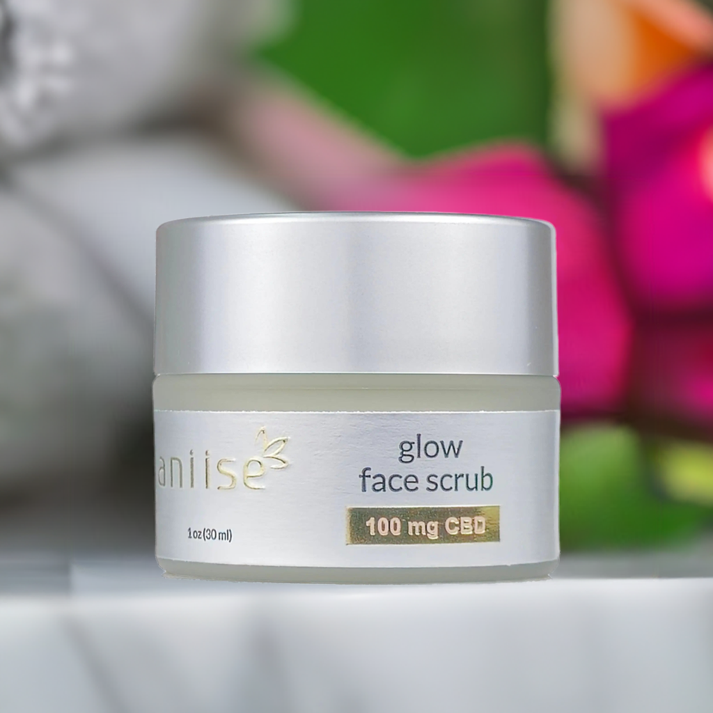 Aniise CBD Infused Glow Face Scrub