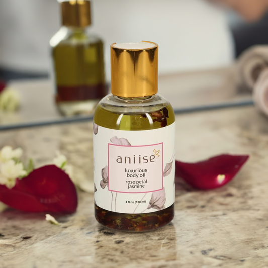 Natural Luxurious Rose Petal Body Oil