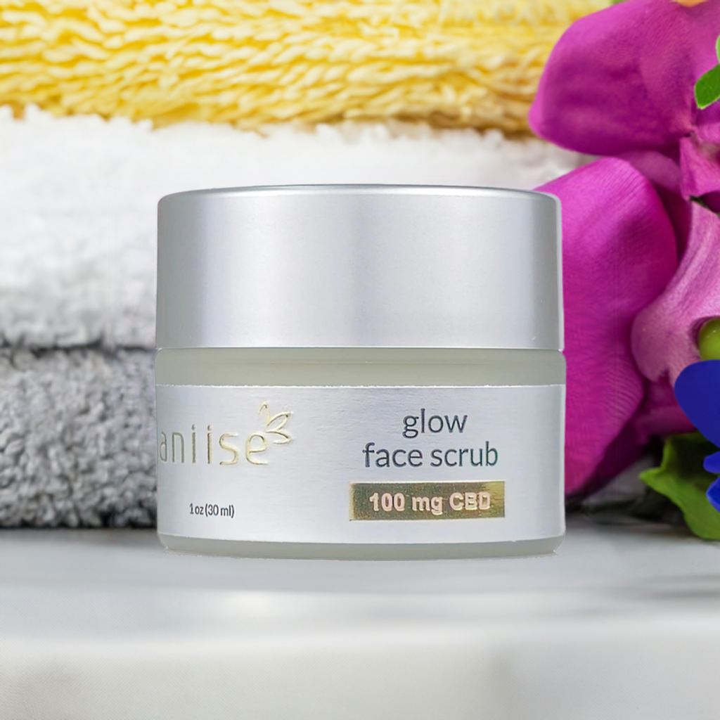 Aniise CBD Infused Glow Face Scrub